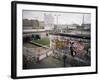 Checkpoint Charlie, Border Control, West Berlin, Berlin, Germany-Robert Francis-Framed Photographic Print