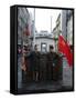 Checkpoint Charlie Reconstruction, Berlin, Germany-null-Framed Stretched Canvas