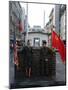 Checkpoint Charlie Reconstruction, Berlin, Germany-null-Mounted Photographic Print