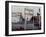 Checkpoint into East Berlin from Bornholmerstrasse, Taken in 1986, East Germany, Germany-Kim Hart-Framed Photographic Print