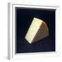 Cheddar Cheese Wedge-null-Framed Photographic Print