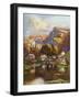 Cheddar Gorge, Somerset, 1924-1926-Louis Burleigh Bruhl-Framed Giclee Print