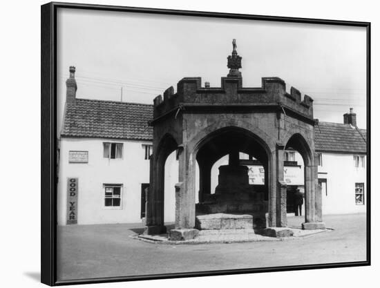 Cheddar Market Cross-Fred Musto-Framed Photographic Print