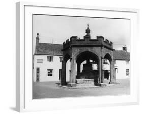 Cheddar Market Cross-Fred Musto-Framed Photographic Print