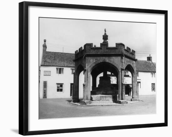 Cheddar Market Cross-Fred Musto-Framed Photographic Print