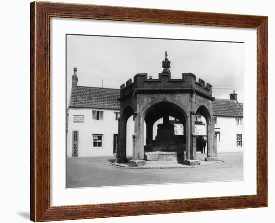 Cheddar Market Cross-Fred Musto-Framed Photographic Print