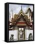 Chedi Rai Near Phra Rabieng Cloister. Wat Phra Chetuphon, (Wat Po), Bangkok, Thailand-J P De Manne-Framed Stretched Canvas