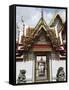 Chedi Rai Near Phra Rabieng Cloister. Wat Phra Chetuphon, (Wat Po), Bangkok, Thailand-J P De Manne-Framed Stretched Canvas