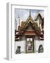 Chedi Rai Near Phra Rabieng Cloister. Wat Phra Chetuphon, (Wat Po), Bangkok, Thailand-J P De Manne-Framed Photographic Print