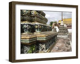 Chedi Rai Near Phra Rabieng Cloister-Jean-Pierre DeMann-Framed Photographic Print