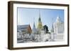 Chedis (Stupas) at the Temple of Wat Suan Dok, Chiang Mai, Thailand, Southeast Asia, Asia-Alex Robinson-Framed Photographic Print