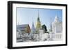 Chedis (Stupas) at the Temple of Wat Suan Dok, Chiang Mai, Thailand, Southeast Asia, Asia-Alex Robinson-Framed Photographic Print