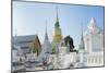 Chedis (Stupas) at the Temple of Wat Suan Dok, Chiang Mai, Thailand, Southeast Asia, Asia-Alex Robinson-Mounted Photographic Print