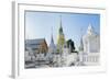 Chedis (Stupas) at the Temple of Wat Suan Dok, Chiang Mai, Thailand, Southeast Asia, Asia-Alex Robinson-Framed Photographic Print