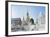 Chedis (Stupas) at the Temple of Wat Suan Dok, Chiang Mai, Thailand, Southeast Asia, Asia-Alex Robinson-Framed Photographic Print