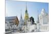 Chedis (Stupas) at the Temple of Wat Suan Dok, Chiang Mai, Thailand, Southeast Asia, Asia-Alex Robinson-Mounted Photographic Print