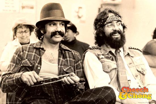 Cheech & Chong- Chill-null-Lamina Framed Poster