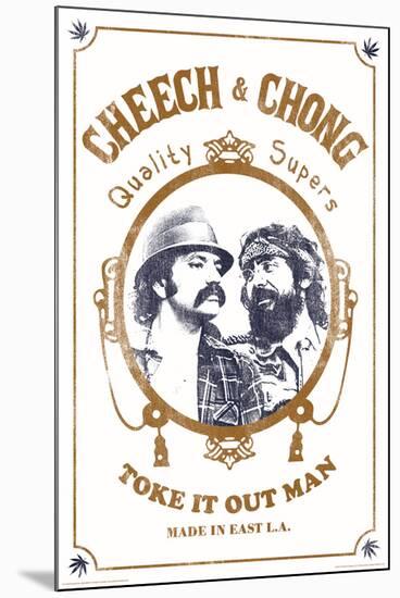 Cheech & Chong - Toke It Out-null-Mounted Poster