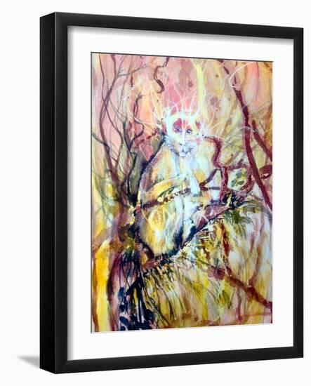 Cheeky Monkey-Mary Smith-Framed Giclee Print