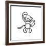 Cheeky Monkey-Marcus Prime-Framed Art Print