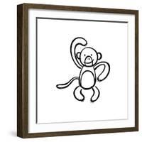 Cheeky Monkey-Marcus Prime-Framed Art Print