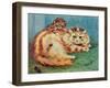 Cheeky Mouse!-Louis Wain-Framed Giclee Print