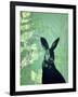 Cheeky Rabbit-Trudy Rice-Framed Art Print