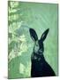 Cheeky Rabbit-Trudy Rice-Mounted Art Print