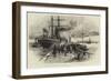 Cheer Boys Cheer, an Emigrant Ship Leaving Harbour-Charles William Wyllie-Framed Giclee Print