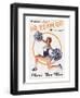 Cheer For Blue: Go Team Go!-null-Framed Art Print