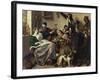 Cheerful Party (The Family of the Painter), about 1657-Jan Havicksz. Steen-Framed Giclee Print