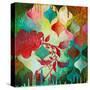 Cheerful V-Heather Robinson-Stretched Canvas
