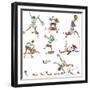 "Cheerleader", November 25,1961-Norman Rockwell-Framed Giclee Print