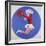 Cheerleader Tondo, 2001-Joe Heaps Nelson-Framed Giclee Print