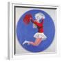 Cheerleader Tondo, 2001-Joe Heaps Nelson-Framed Giclee Print