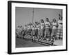 Cheerleaders at Florida State University-null-Framed Photographic Print