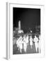 Cheerleaders at the Minnesota- Iowa Game, Minneapolis, Minnesota, November 1960-Francis Miller-Framed Photographic Print