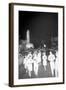 Cheerleaders at the Minnesota- Iowa Game, Minneapolis, Minnesota, November 1960-Francis Miller-Framed Photographic Print