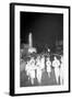 Cheerleaders at the Minnesota- Iowa Game, Minneapolis, Minnesota, November 1960-Francis Miller-Framed Photographic Print