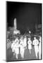 Cheerleaders at the Minnesota- Iowa Game, Minneapolis, Minnesota, November 1960-Francis Miller-Mounted Photographic Print