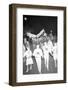 Cheerleaders at the Minnesota- Iowa Game, Minneapolis, Minnesota, November 1960-Francis Miller-Framed Photographic Print