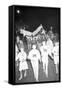 Cheerleaders at the Minnesota- Iowa Game, Minneapolis, Minnesota, November 1960-Francis Miller-Framed Stretched Canvas