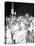 Cheerleaders at the Minnesota- Iowa Game, Minneapolis, Minnesota, November 1960-Francis Miller-Stretched Canvas