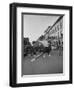 Cheerleaders Parading Prior to a Football Game Between Queens College and the University of Toronto-Lisa Larsen-Framed Photographic Print