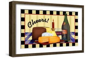 Cheers Darling-null-Framed Giclee Print