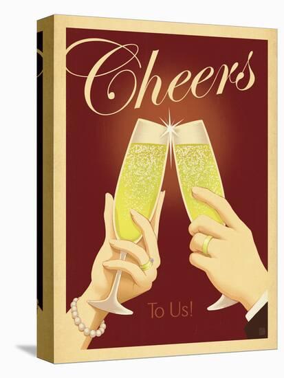 Cheers to Us-Anderson Design Group-Stretched Canvas