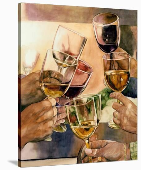 Cheers!-Karen Honaker-Stretched Canvas