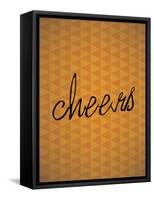 Cheers-null-Framed Stretched Canvas