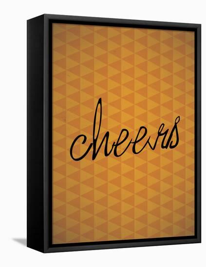 Cheers-null-Framed Stretched Canvas