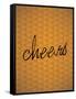 Cheers-null-Framed Stretched Canvas